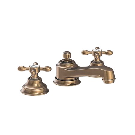 Newport Brass Widespread Lavatory Faucet in Antique Brass 1640/06